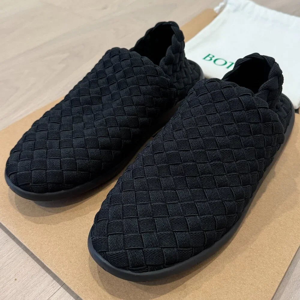 Bottega Veneta Men's Intrecciato Sneakers (Size 44, US 11) - Picture 2 of 5